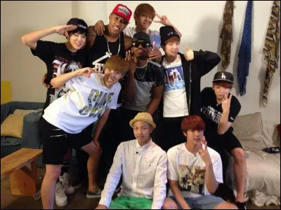 En 2014, le groupe BTS est allé aux États-Unis afin d'en apprendre plus sur le hip-hop. Quels rappeurs des années 90-2000 ont-ils rencontrés ?