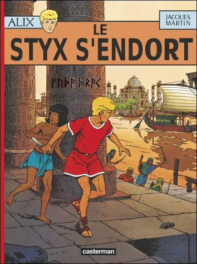 2e album > L'aventure se passant en Egypte en - 52, retrouvez les deux anachronismes sur cet album. Il faudra une 3e coche pour le bon titre !