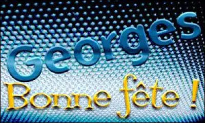 Des pissenlits par la racine, il s'agit de Georges...