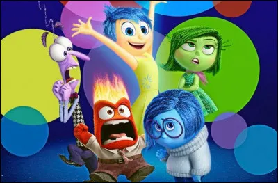 Dans "Vice-Versa", quel personnage est vert ?