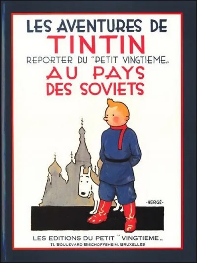 L'abbé Wallez conseille à Hergé la lecture de "Moscou sans voiles", violente critique du système communiste, dont l'auteur s'inspire vaguement pour "Tintin au pays des Soviets". Quel artifice publicitaire imagine ensuite l'ecclésiastique ?
