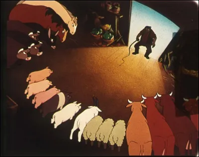 Dans ''La Ferme des animaux'' de George Orwell quels sont ceux qui forment une élite et sont amenés à prendre le pouvoir ?