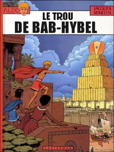 Alix retrouve un vieil ami devenu un dictateur horrible à deux balles : Oribal. Les décors sont excellents, mais cette couverture n'en est qu'un à-peu-près...