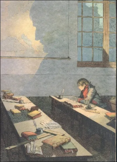 En quelle année Napoléon Bonaparte rejoint-il l'école militaire de Paris : La compagnie des cadets gentilshommes ?