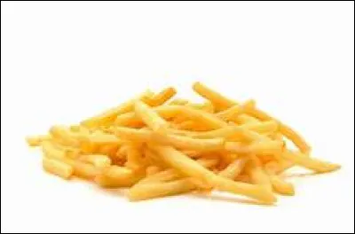 Pour faire des frites, il faut :