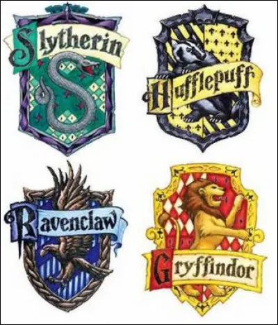 Ta maison à Poudlard est :