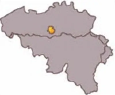 Quelle institution est coloriée sur la carte ?