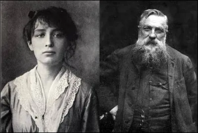 Avec qui Auguste Rodin partage-t-il des amours tumultueuses qui les unissent dans la sculpture ?