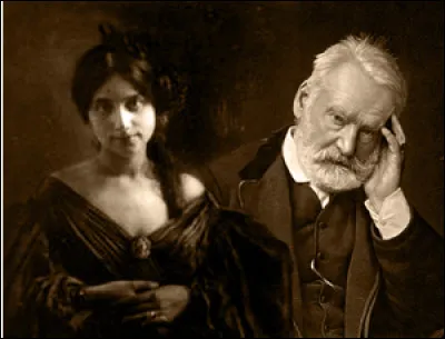 Avec qui Victor Hugo déjà marié, vit-il 50 ans d'une passion dévorante, d'autant que cette femme lui sauva la vie lors du coup d'État du 2 décembre 1851 ?