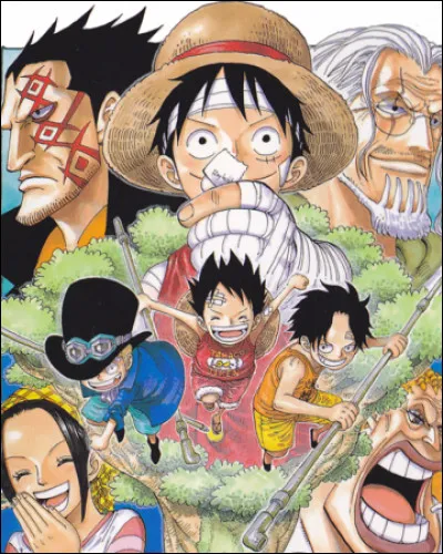 De combien de sagas se compose "One Piece" avant l'ellipse ?