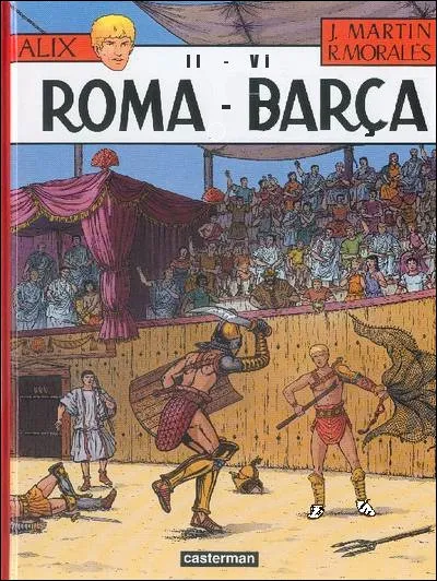 Un petit détour par Rome pour cet album (24e). Un petit détail devrait vous interpeller, en plus du titre à retrouver !