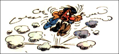 Revenons à l'univers de Gaston. Son supérieur [son nom ?] a aussi un mot bien à lui : lequel ?