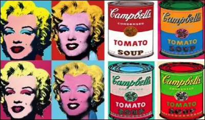 Quel artiste est célèbre pour ses photographies sérigraphiée sur toile ?