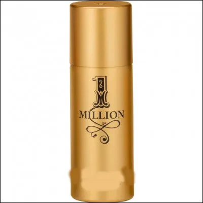 Son eau de toilette se nomme "One Million" :