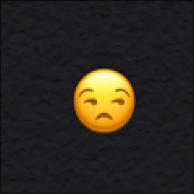 Quelle est la réaction de cet émoji ?