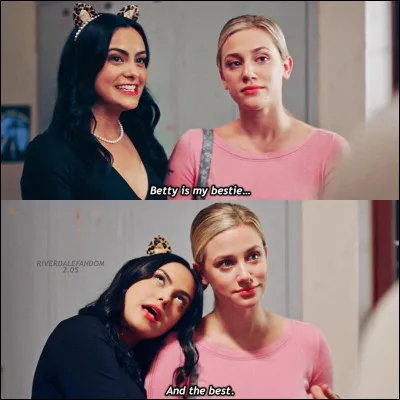 Qu'a dit Veronica lorsqu'elle a bu le dernier calice à la place de Betty ?