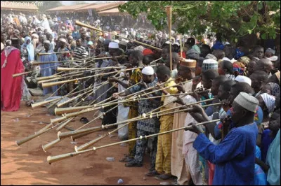 Quel instrument de musique africain est jou&eacute; sur cette photo ?