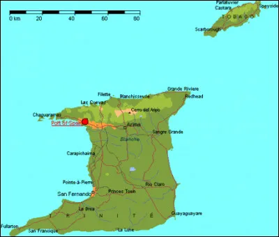 Les deux îles principales sont séparées d'environ...