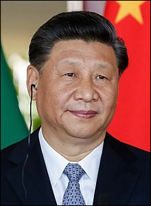 Avant dernière question : avec quel score Xi Jinping est-il réélu en 2018 ?