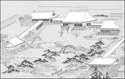 Quelle est l'origine du jardin de style shinden ?