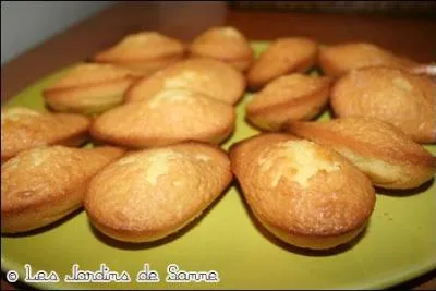 Quelle est la recette des madeleines (30) ?