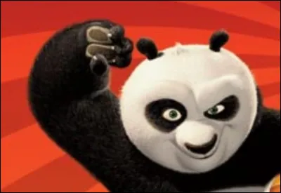 Comment se nomme le panda, personnage principal de ''Kung Fu Panda'' ?