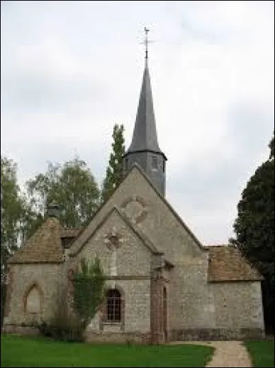 Nous sommes en Normandie devant l'église Saint-Amand de Feuguerolles. Commune de l'arrondissement d'Évreux, elle se trouve dans le département ...