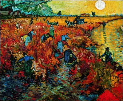 Complétez le titre de ce tableau de Vincent Van Gogh peint en 1888 : "La  rouge".