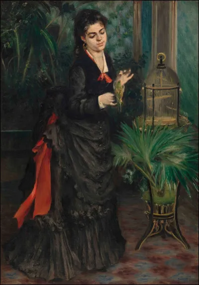 "Femme au perroquet" est l'&oelig;uvre de quel peintre ?