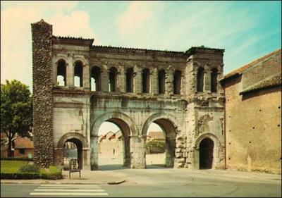 Cette porte romaine est située à Autun en Bourgogne. Quel est son nom ?