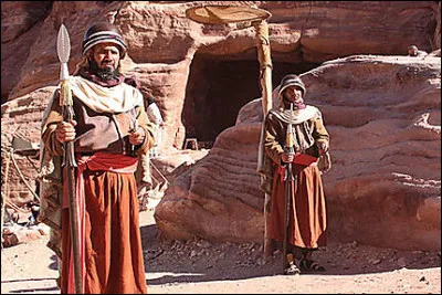Tribu arabe bâtisseurs de la ville de Pétra dans la Jordanie actuelle. Qui sont-ils ?