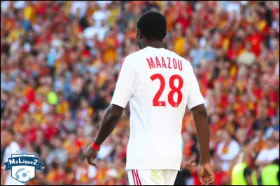 Combien de buts a mis Moussa Maazou lors de la saison 2016/2017 ?