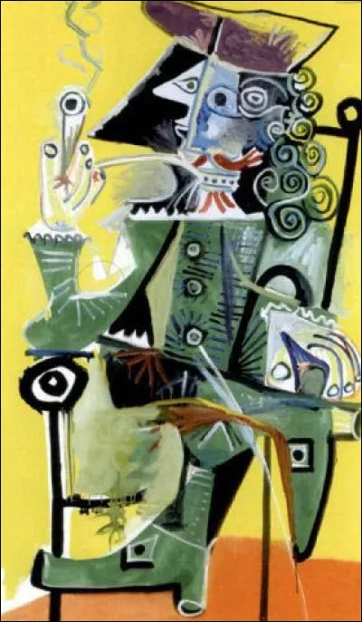 Qui a peint "Mousquetaire à la pipe" ?