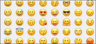 Dans quel type de smartphone pouvons-nous retrouver ce type d'émojis ?