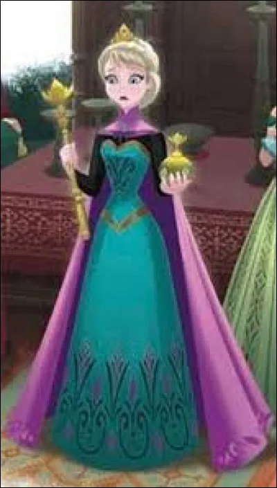 Qui est présent pour le couronnement d'Elsa ?