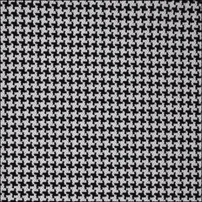 Quel est le nom de ce motif de tissu ?