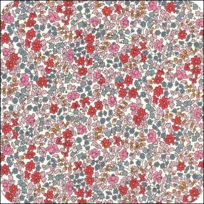 Quel est le nom de ce tissu &agrave; motif floral ?