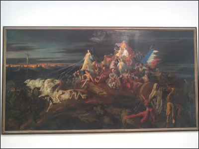 Pour poursuivre ta route, prends le moyen de locomotion que tu aperçois sur la photo. Observe bien les personnages sur le char. Dans quelle forme géométrique s'inscrivent-ils ?