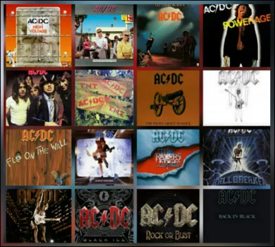 Il n'est pas rare qu'un artiste ou qu'un groupe reprenne des chansons d'autres artistes (par exemple l'album Renagades de Rage Against The Machine n'est composé que de reprises)

Parmi leurs 15 albums studios combien de chansons d'AC/DC sont des reprises  ?