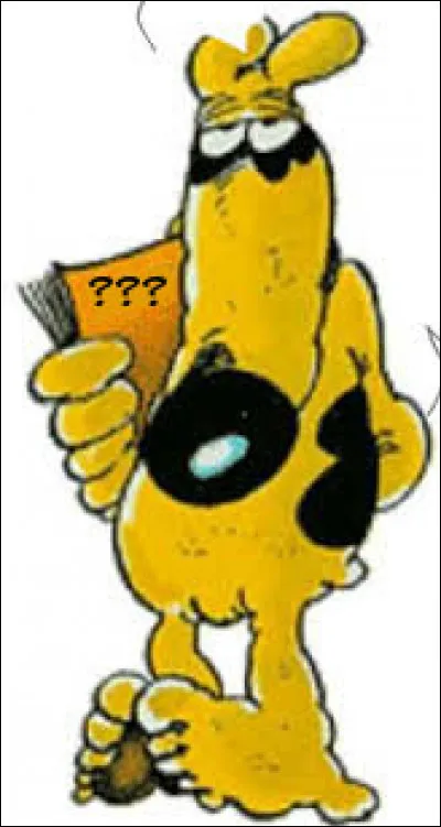 Le chien des Bidochons est bien trop intelligent pour que l'on puisse le cantonner à un mot... Quelle est son auteur de prédilection et quel est son nom, déjà ?