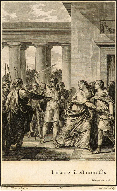 En 1743, quelle tragédie de Voltaire s'inspire de la vie d'une princesse légendaire du Péloponnèse ?