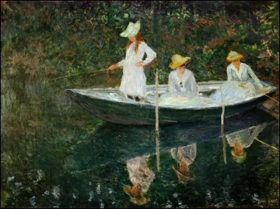 "Le Bateau à Giverny" est une toile de :