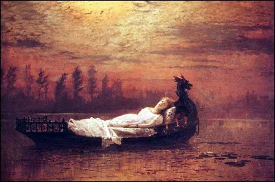 Pour terminer, qui a peint cette "Lady of Shalott" ?