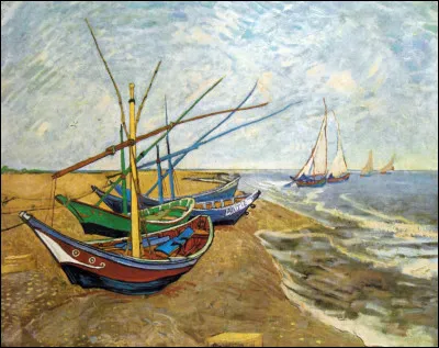 Et ces "Barques aux Saintes-Maries de la Mer", qui les a peintes ?