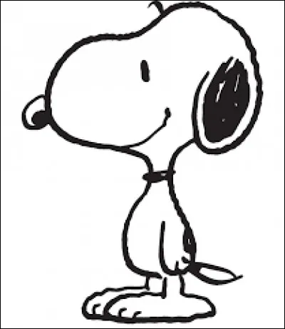 C'est le chien de Charlie Brown de "___ et les Peanuts" :