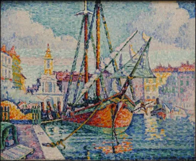 "Le Bateau d'oranges, Marseille" est-elle une toile du même peintre que la précédente ?