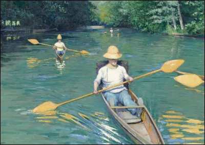 "Périssoires de l'Yerres" est une toile de :