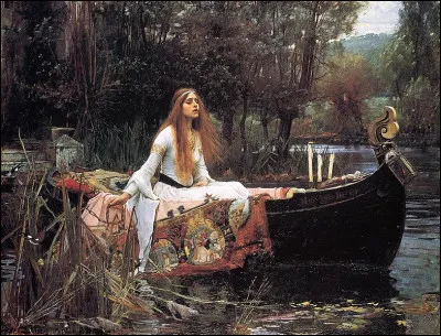 Cette "Lady of Shalott" est l'uvre de :