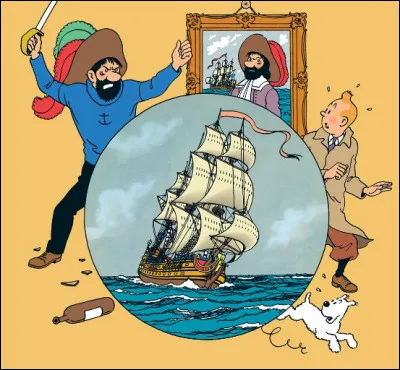 Pour terminer, un clin d'il à la BD. Quel navire des aventures de Tintin, reconnaissez-vous ?