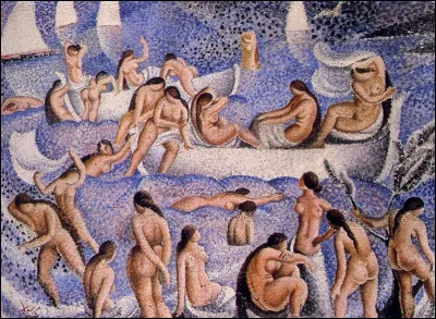 Qui a peint ces "Baigneuses d'Es Llaner" ?